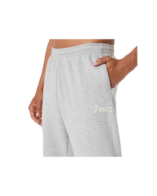 Asics Black Logo Fleece Pant for men