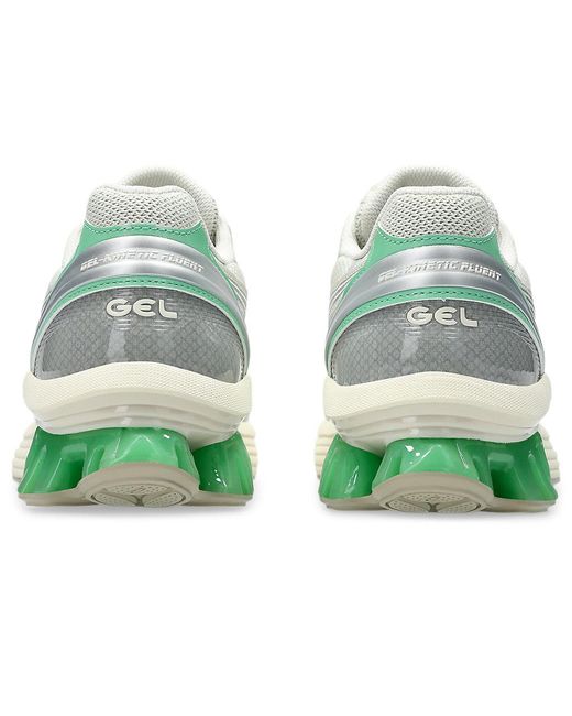 Asics White Gel-kinetic Fluent for men
