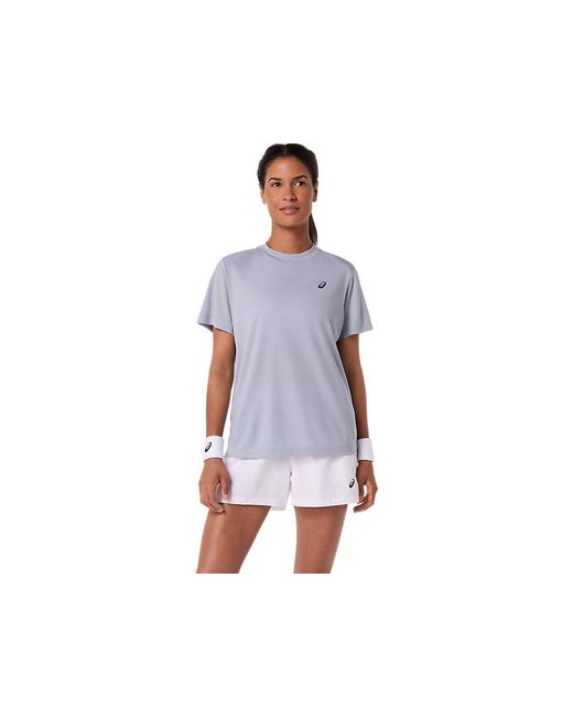 Asics Black Court Ss Top