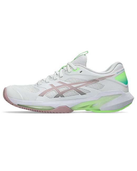 Asics White Solution Speed Ff 4 Clay