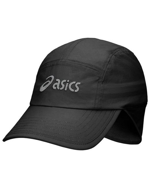 Asics Cap in het Black voor heren