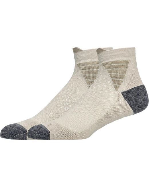 Asics Multicolor Fujitrail Quarter Sock for men