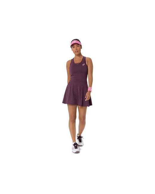 Asics Red Match Jacquard Dress