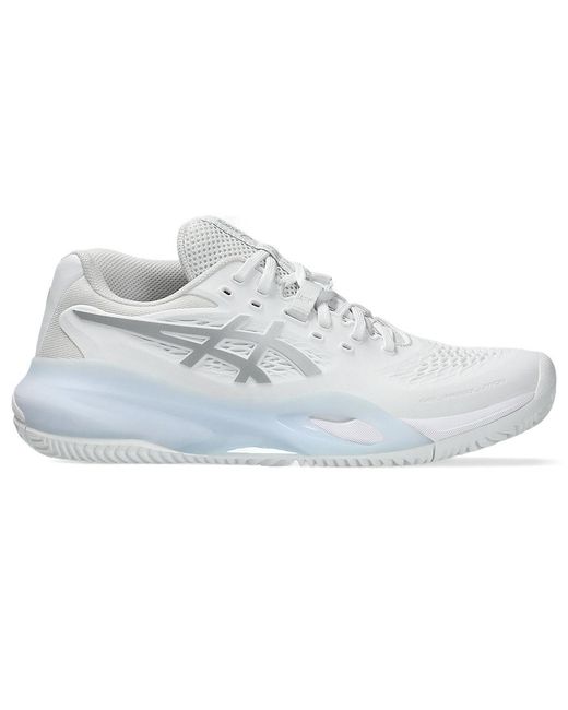 Asics White Gel-Resolution X Clay