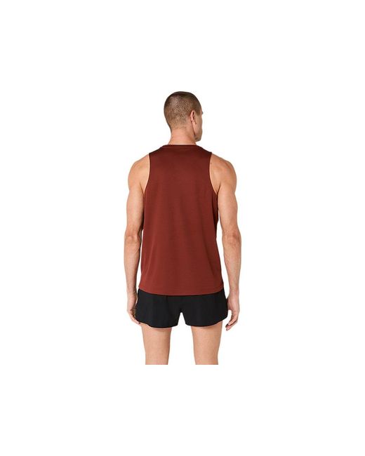 Asics Core Singlet in het Black voor heren