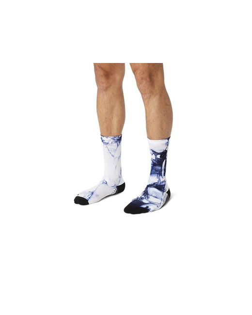 Asics Blue Performance Run Crew Sock for men