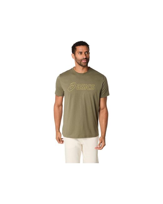 Logo Ss Tee Asics pour homme en coloris Black