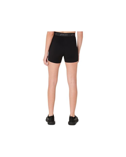 Asics Black Essential Logo 3in Tight