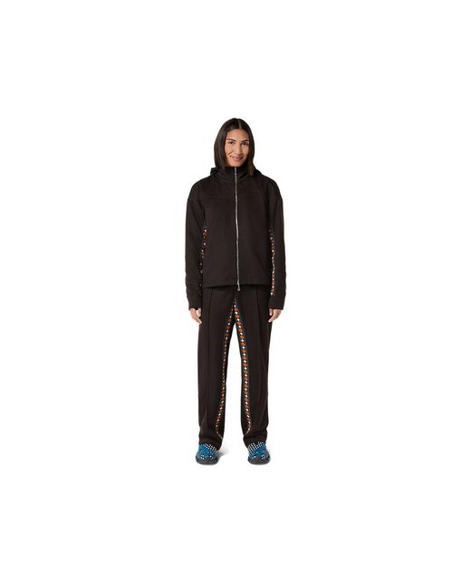 Asics Styrax Track Jacket in het Black voor heren