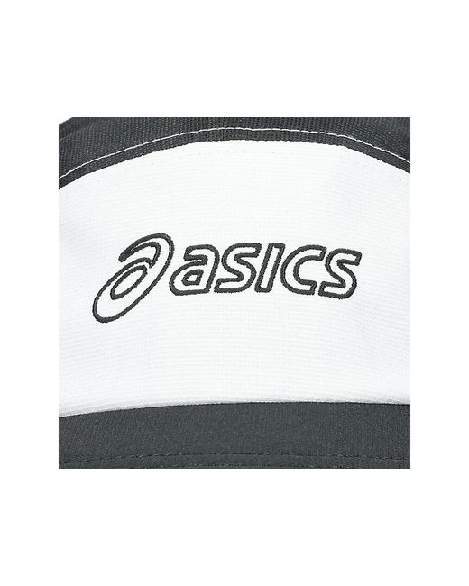 5 Panel Cap di Asics in Black da Uomo