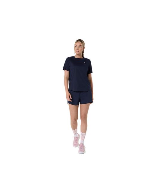 Asics Core Ss Top in het Blue