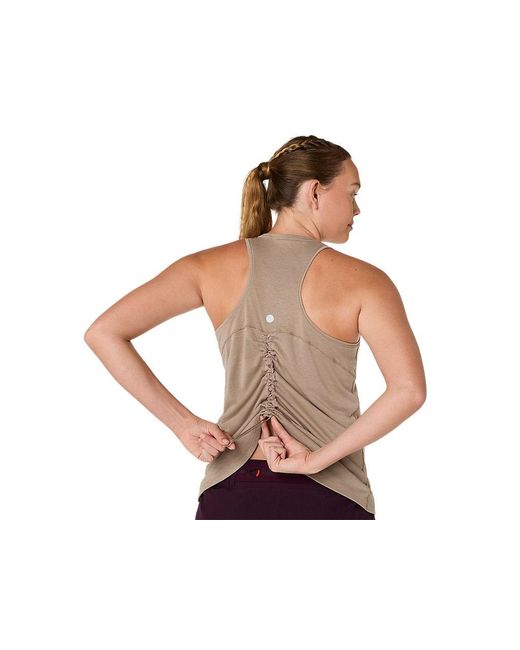 Asics Black Nagino Run Adjustable Tank