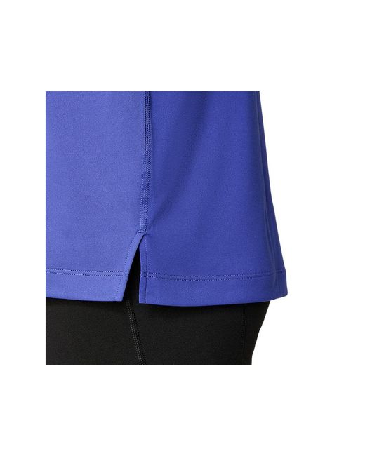 Core Ls 1/2 Zip Winter Top di Asics in Blue da Uomo