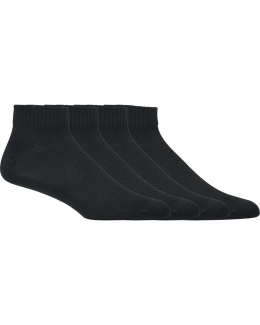 Asics 2 Pack Low Cut Sock in het Black voor heren