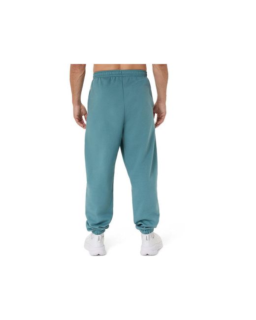 Asics Blue Fleece Relaxed Pant for men