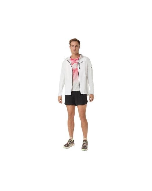 Asics Black Fujitrail Elite Short for men