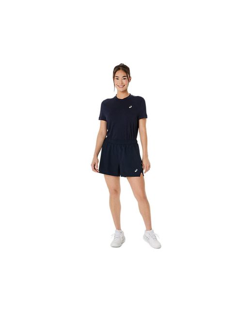 Asics Black Court 2-N-1 Short