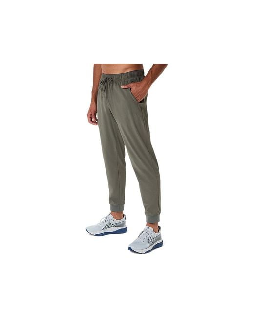 Asics Black Comfort Core Stretch Woven Pant for men
