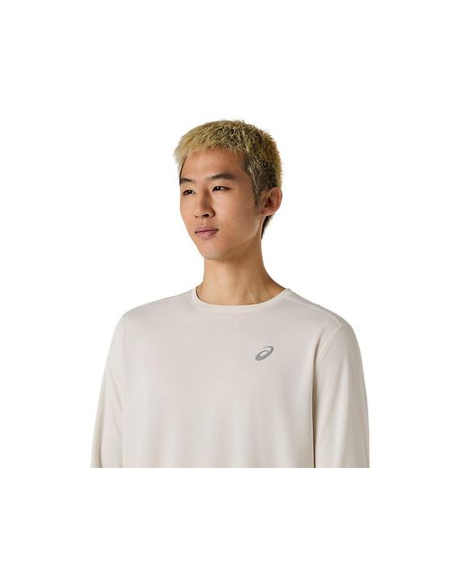 Asics Core Ls Top in het White voor heren