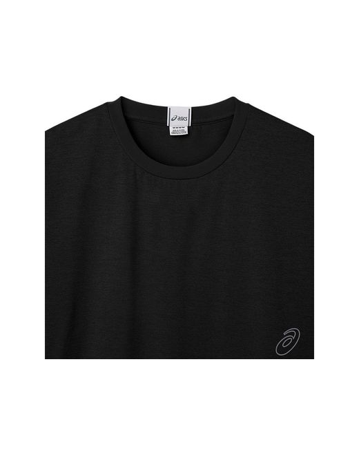 Asics Black Graphic Tee for men