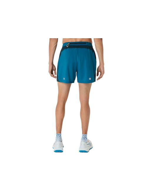 Asics Blue Road 5In Short for men