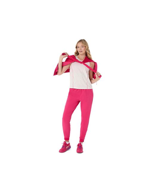 Asics Pink Match Jacket