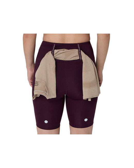 Asics Black Road High Waist 8In Sprinter