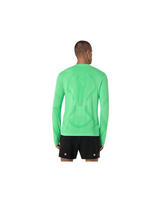 Asics Green Road Seamless Ls Top for men