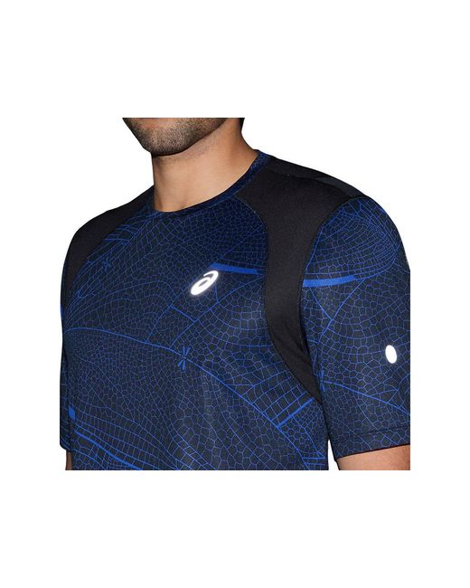 ROAD LITE-SHOW SS TOP Asics de hombre de color Blue