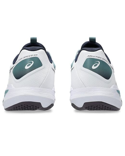 Asics White Solution Speed Ff 4 for men