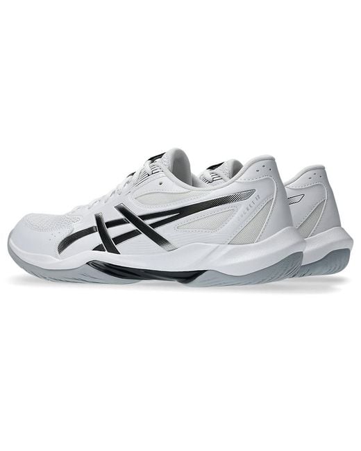 Asics White Gel-Rocket 12 for men