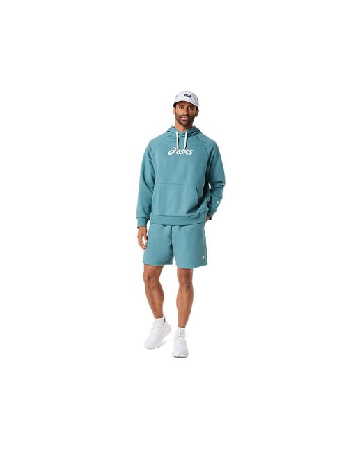 Asics Blue Fleece Relaxed 7In Short for men