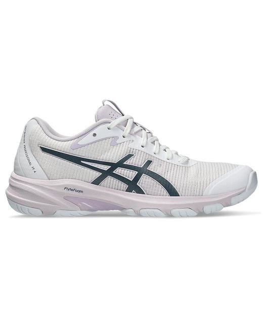 Asics White Netburner Professional Ff 4