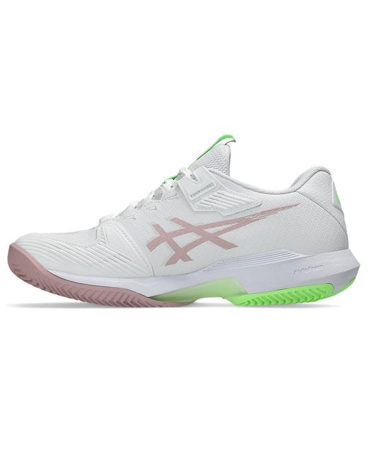 Asics White Solution Speed Ff 4 Clay
