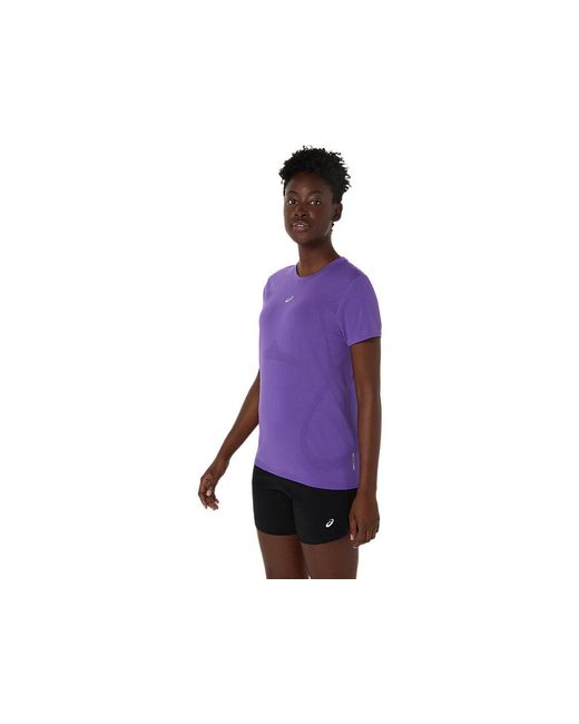 Asics Purple Road Seamless Ss Top