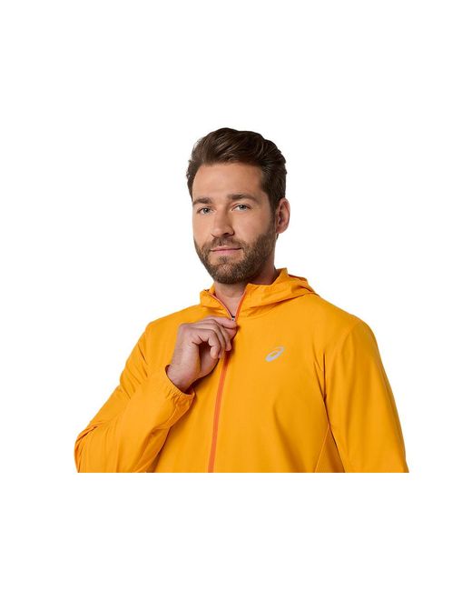 Asics Core Jacket in het Orange voor heren