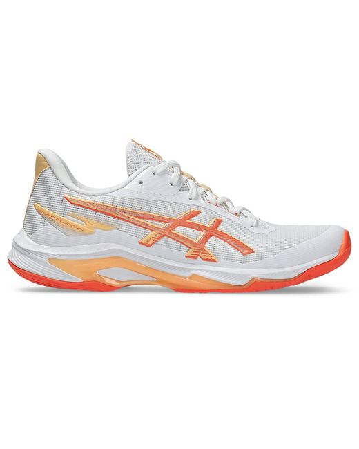 Asics White Netburner Ballistic Ff 4