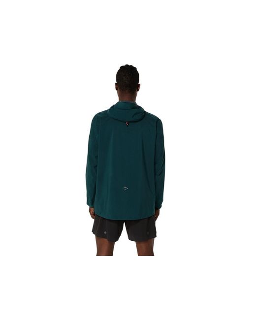 Asics FUJITRAIL ELITE WATERPROOF JACKET in Black für Herren