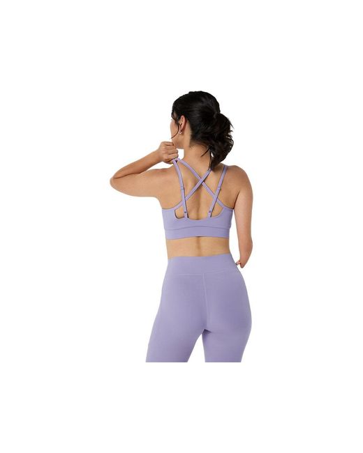 Asics Blue Nagino Flex Strappy Bra