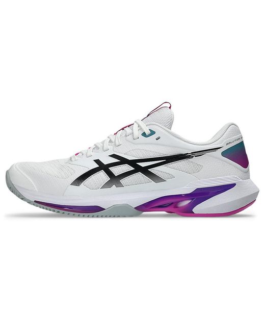Asics White Solution Speed Ff 4 Clay for men