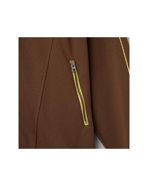 Asics Knit Jacket in het Brown voor heren