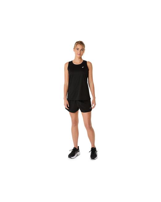 Asics Black CORE SPLIT SHORT