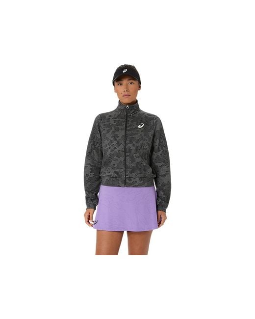 Asics Black Match Jacket