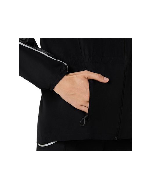 Asics Road Lite-Show Jacket in het Black