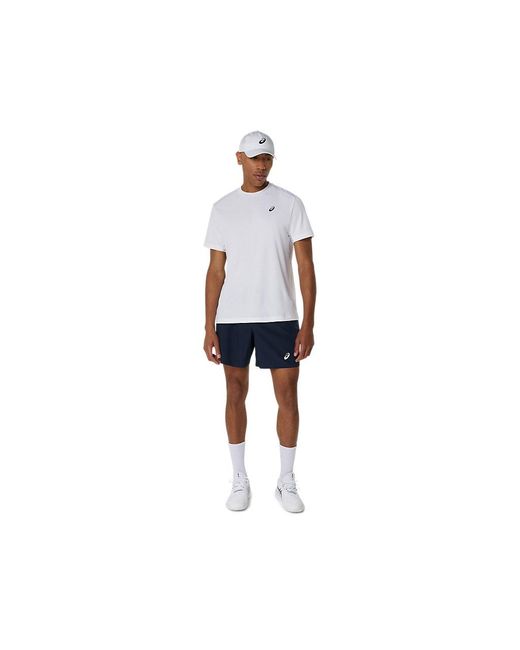 Asics Black Court Ss Top for men