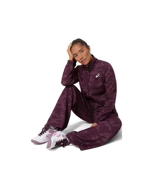 MATCH JACKET Asics de color Red