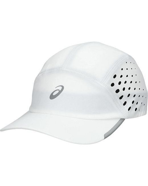 Asics White Ultra Lightweight Running Cap for men