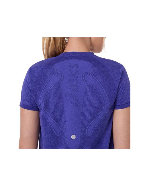 Asics Blue Road Seamless Ss Top