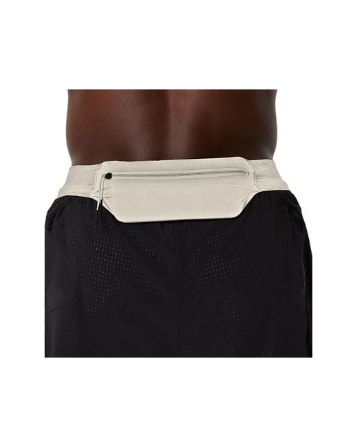 Asics Black Limited Series Metarun 4In 2-N-1 Short for men