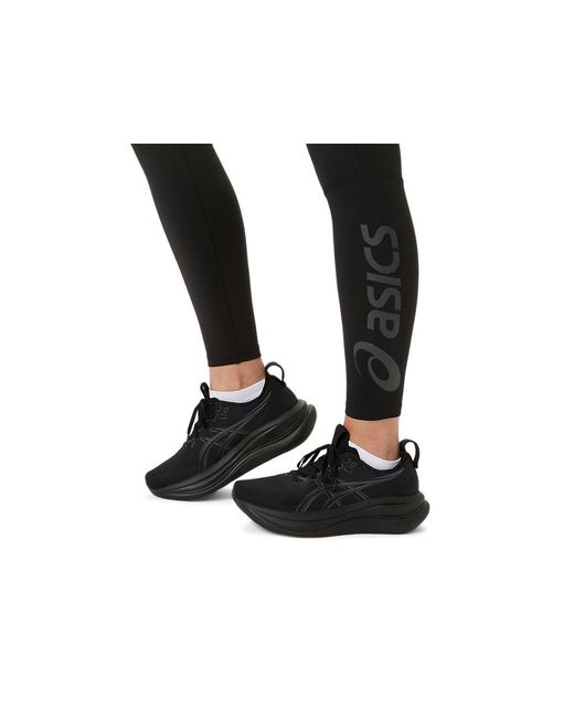 Asics Black Logo 7/8 Legging